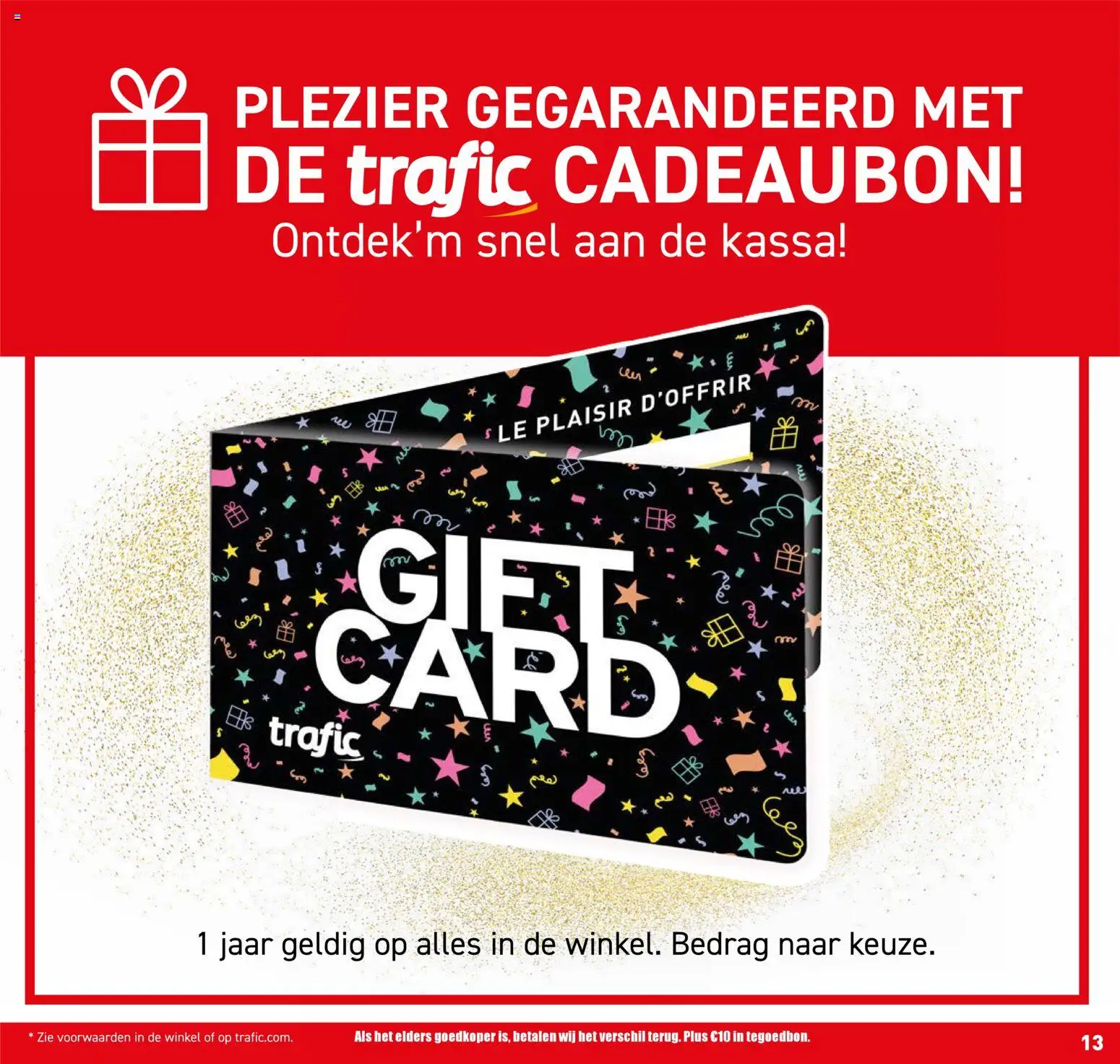 {H1} | Pagina: 13 | Producten: Cadeaubon