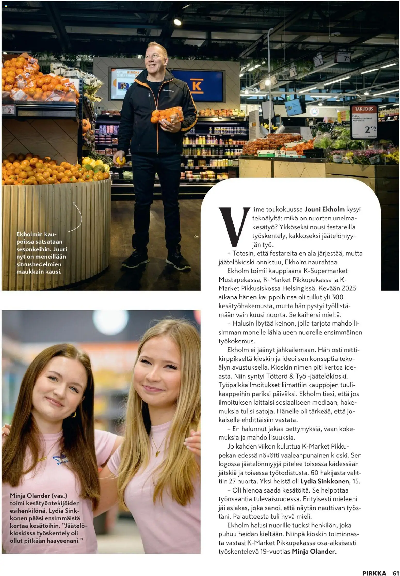 K-Citymarket - Pirkka – voimassa 04.02.2026 alkaen | Sivu: 61