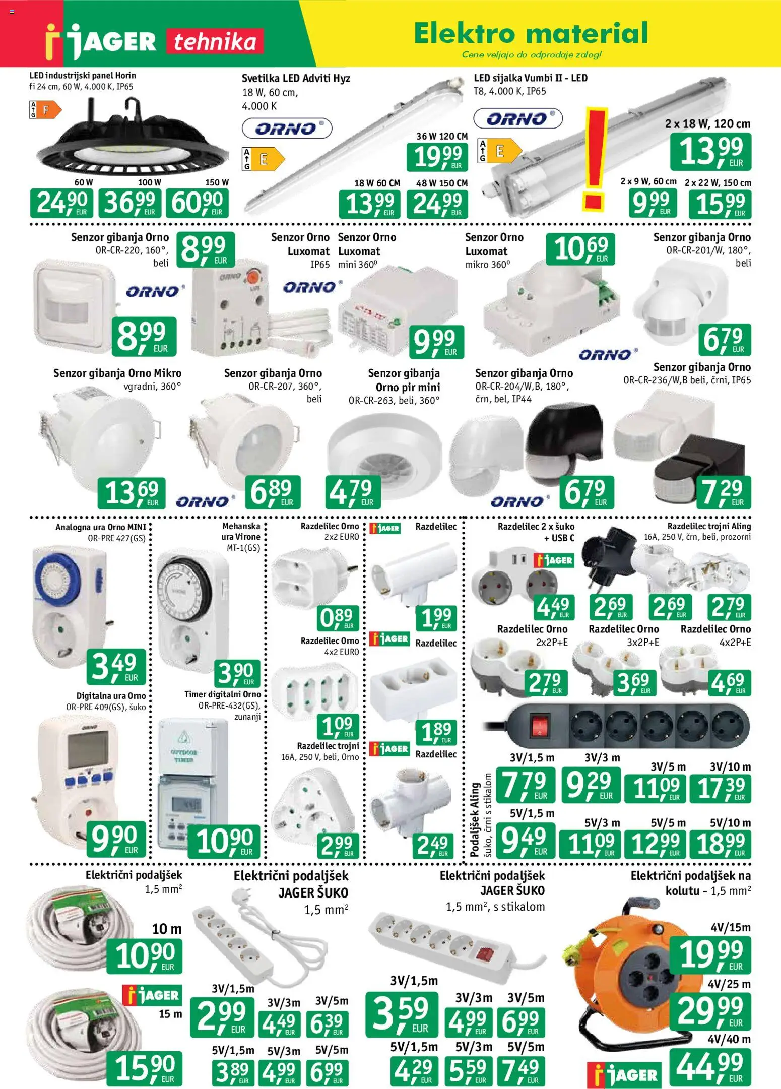 Novi Jager katalog ponudbe – veljaven od 05.11.2025 | Stran: 1