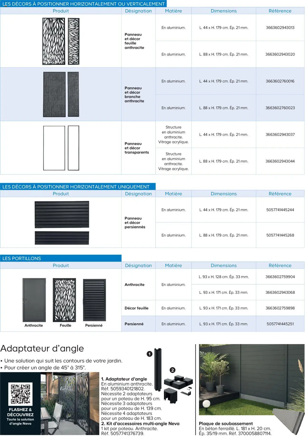  | Page: 7 | Produits: Adaptateur, Persiennes