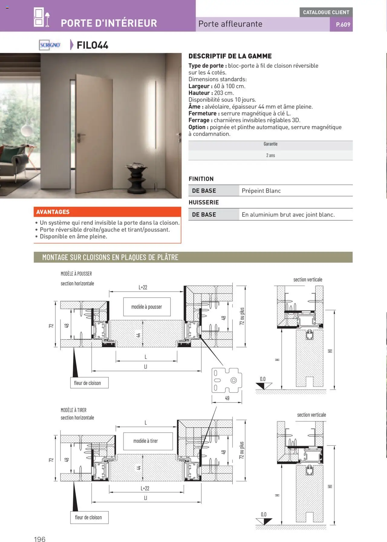  | Page: 196 | Produits: Base, Plinthe, Plâtre, Porte