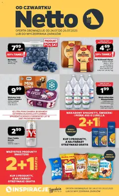 Netto gazetka - Spożywcza od 24.07.2025 | Strona: 1