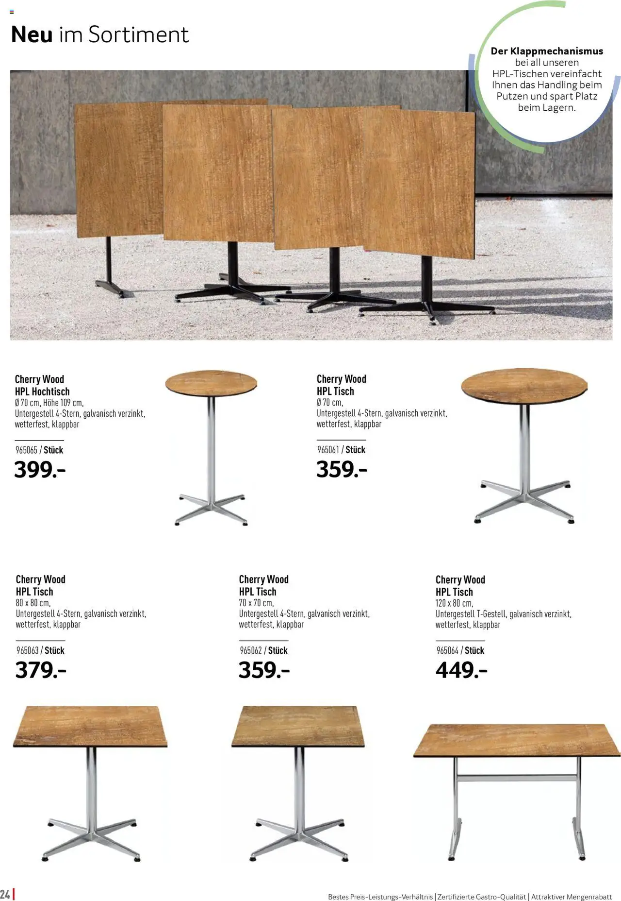 Prodega Aktionen Outdoor-Ausstattung ab 01.03.2025 | Seite: 24 | Produkte: Tisch