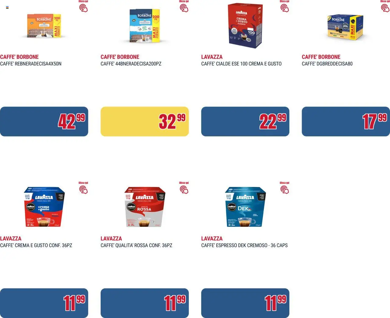 Volantino Trony del 21.08.2025 | Pagina: 31 | Prodotti: Crema, Lavazza