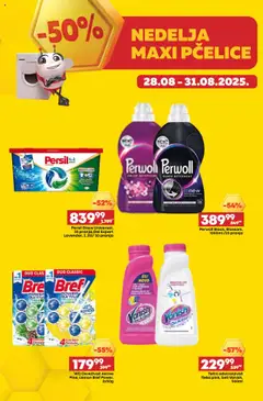 Mega Maxi katalog - važi od 28.08.2025 | Strana: 10 | Proizvode: Bref, Perwoll, Persil, Odstranjivač fleka