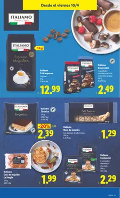 Vista previa Italiamo Tiramisú, 500 g válido desde el 06.04.2026 | Página: 47