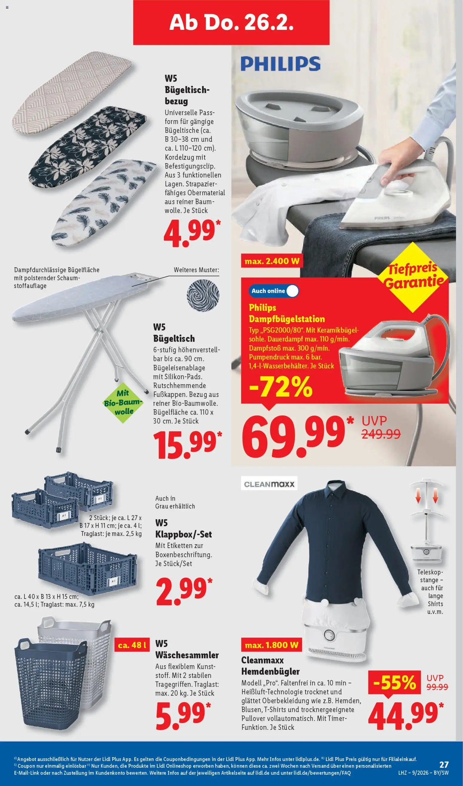 Lidl Prospekt Uffenheim – gültig ab 23.02.2026 | Seite: 43 | Produkte: Philips, Pullover