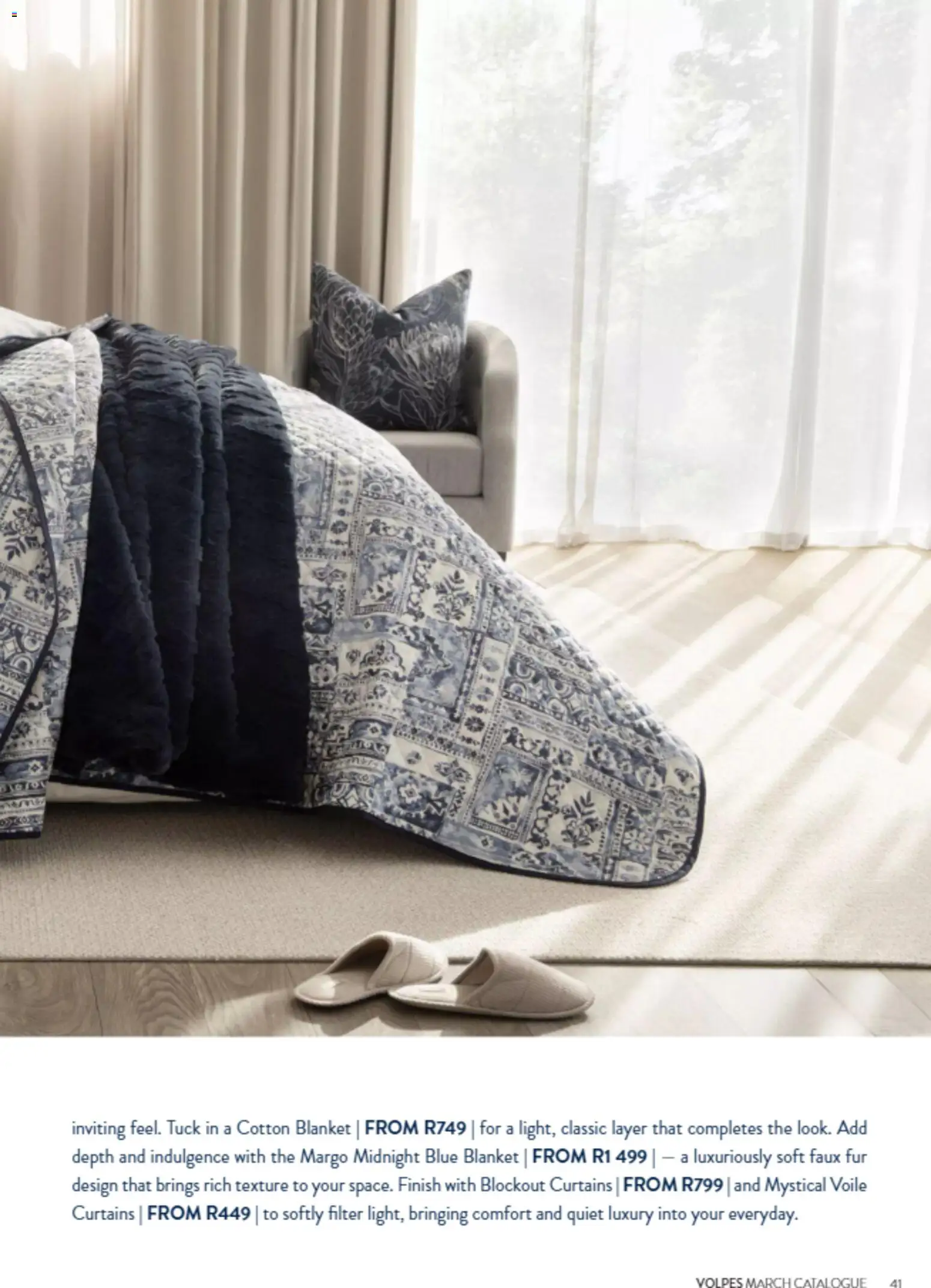 New Volpes catalogue – valid from 01.03.2026 | Page: 41 | Products: Blanket
