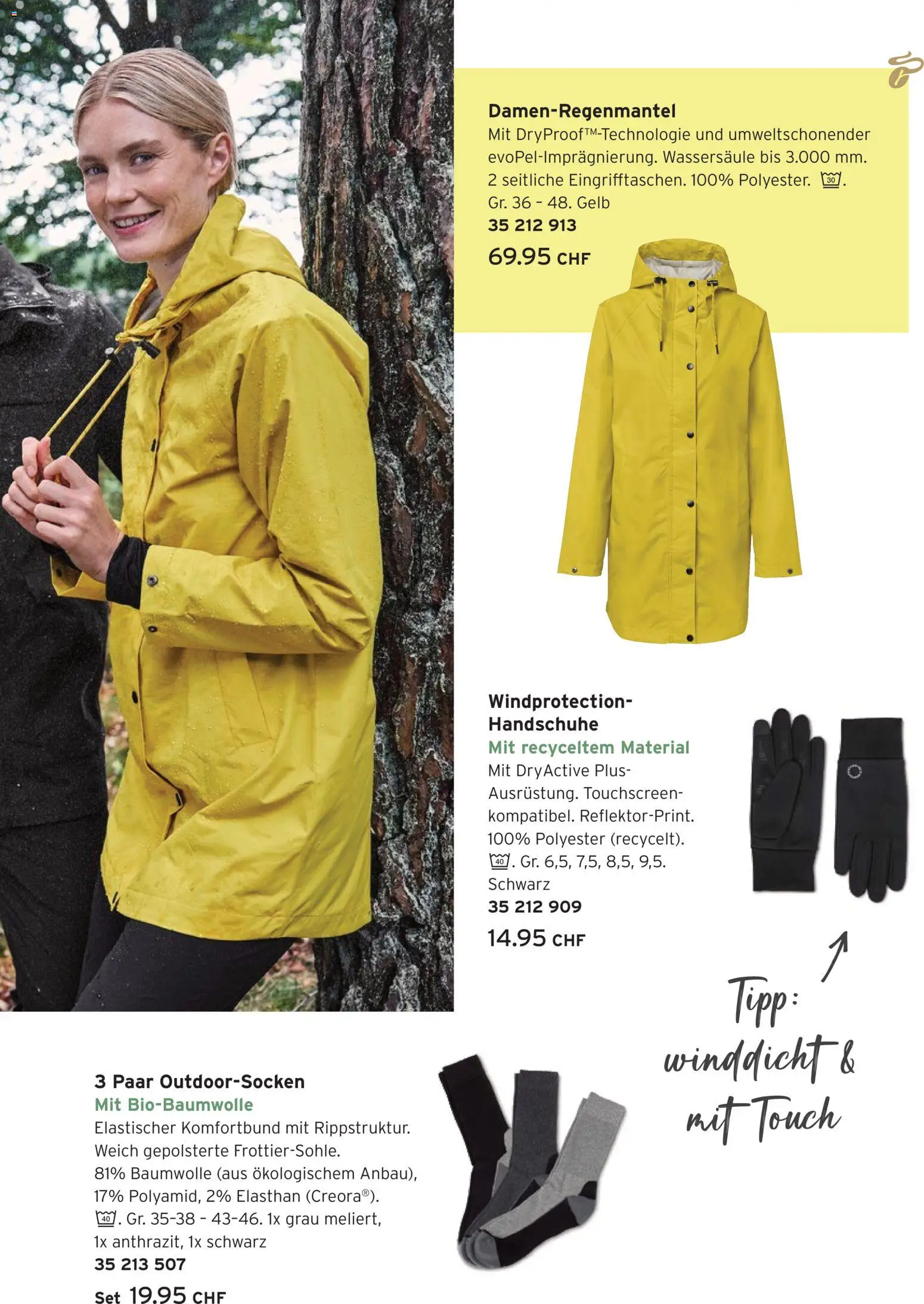 Tchibo Aktionen Winteractive – gültig ab 30.01.2026 | Seite: 19 | Produkte: Handschuhe