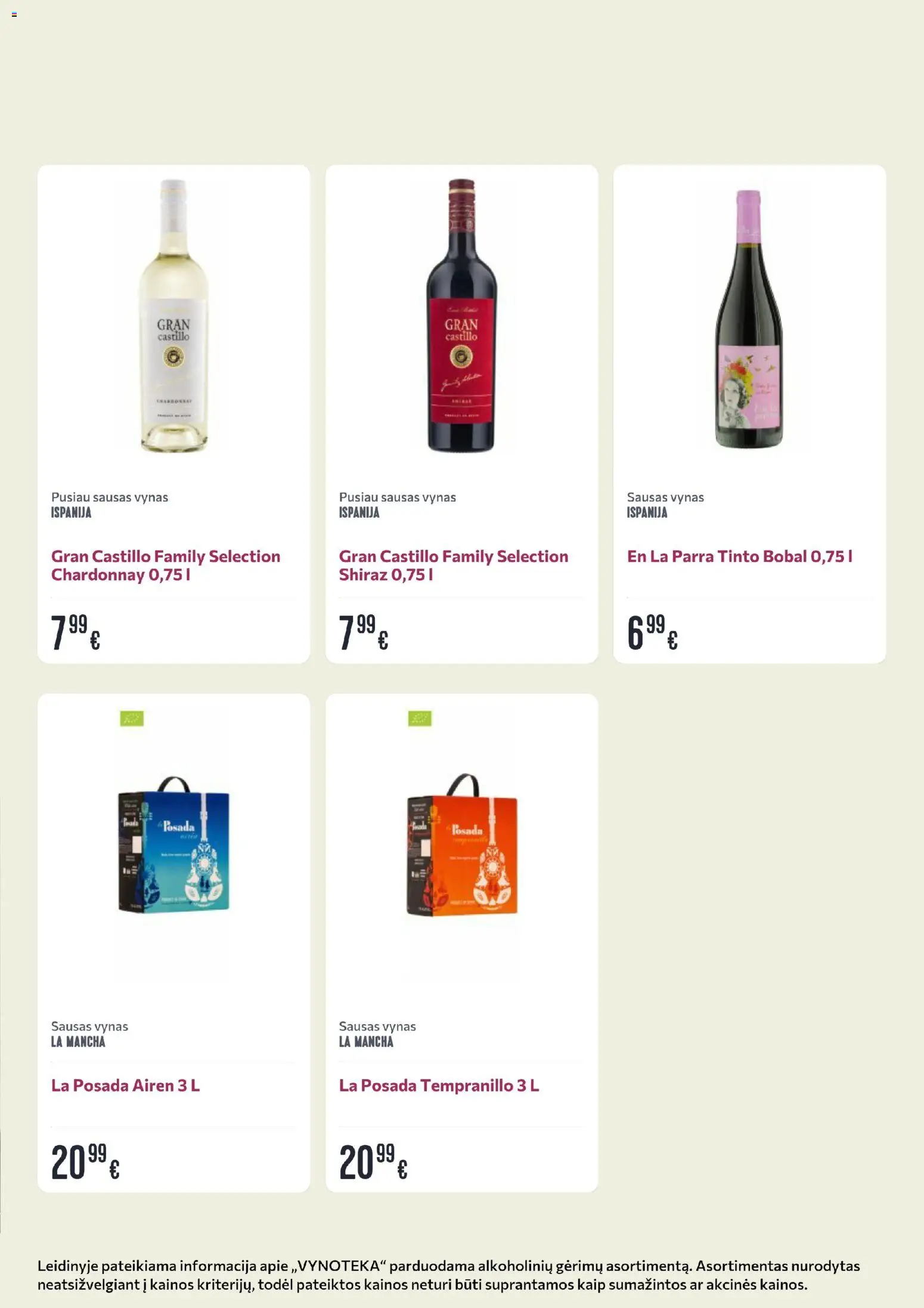 VYNOTEKA akcijos nuo 01.12.2025 | Puslapis: 20