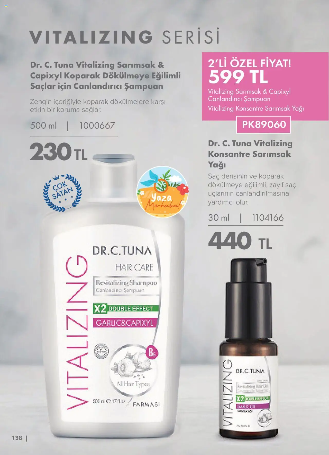 Farmasi Katalog - 01.06.2025 tarihinden itibaren geçerlidir | Sayfa: 138 | Ürünler: Şampuan, Sarımsak