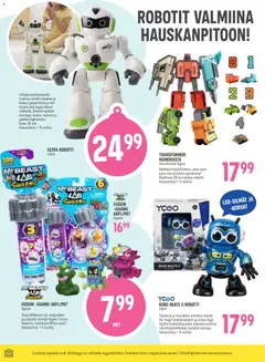 Halpa Halli-mainoslehti voimassa 05.11.2025 alkaen | Sivu: 30 | Tuotteet: Robotti, Voi