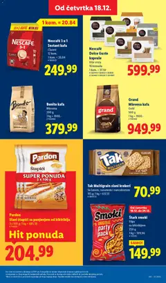 Štark smoki, Flips sa kikirikijem 250 g - pregled Lidl kataloga - važi od 18.12.2025 | Strana: 31