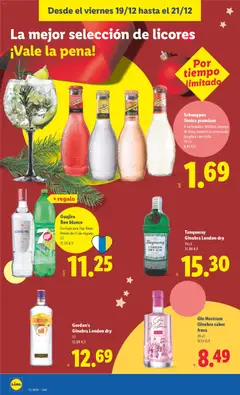 Vista previa Tanqueray Ginebra London dry, 70 cl válido desde el 15.12.2025 | Página: 40