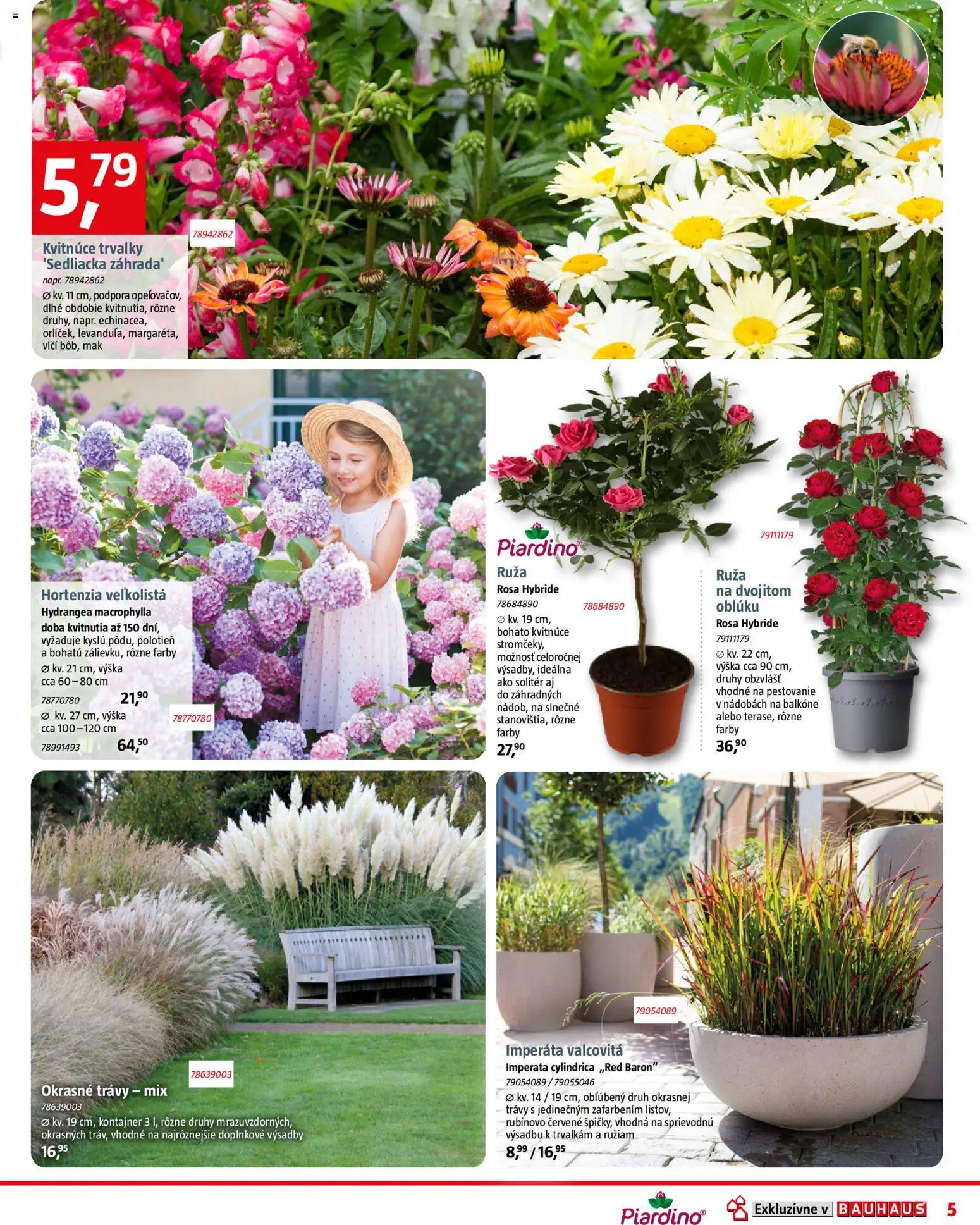 Nové Bauhaus akcie – leták je platný od 07.04.2026 | Strana: 5 | Produkty: Mak