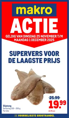 Makro - Laagste prijs - Voorbeeld van een folder van Makro, geldig van 25.11.2025