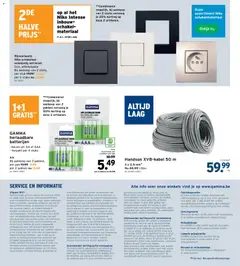 GAMMA - Folder - Voorbeeld van een folder van GAMMA, geldig van 22.10.2025 | Pagina: 34 | Producten: Papier, Batterijen, Kaart, Kan