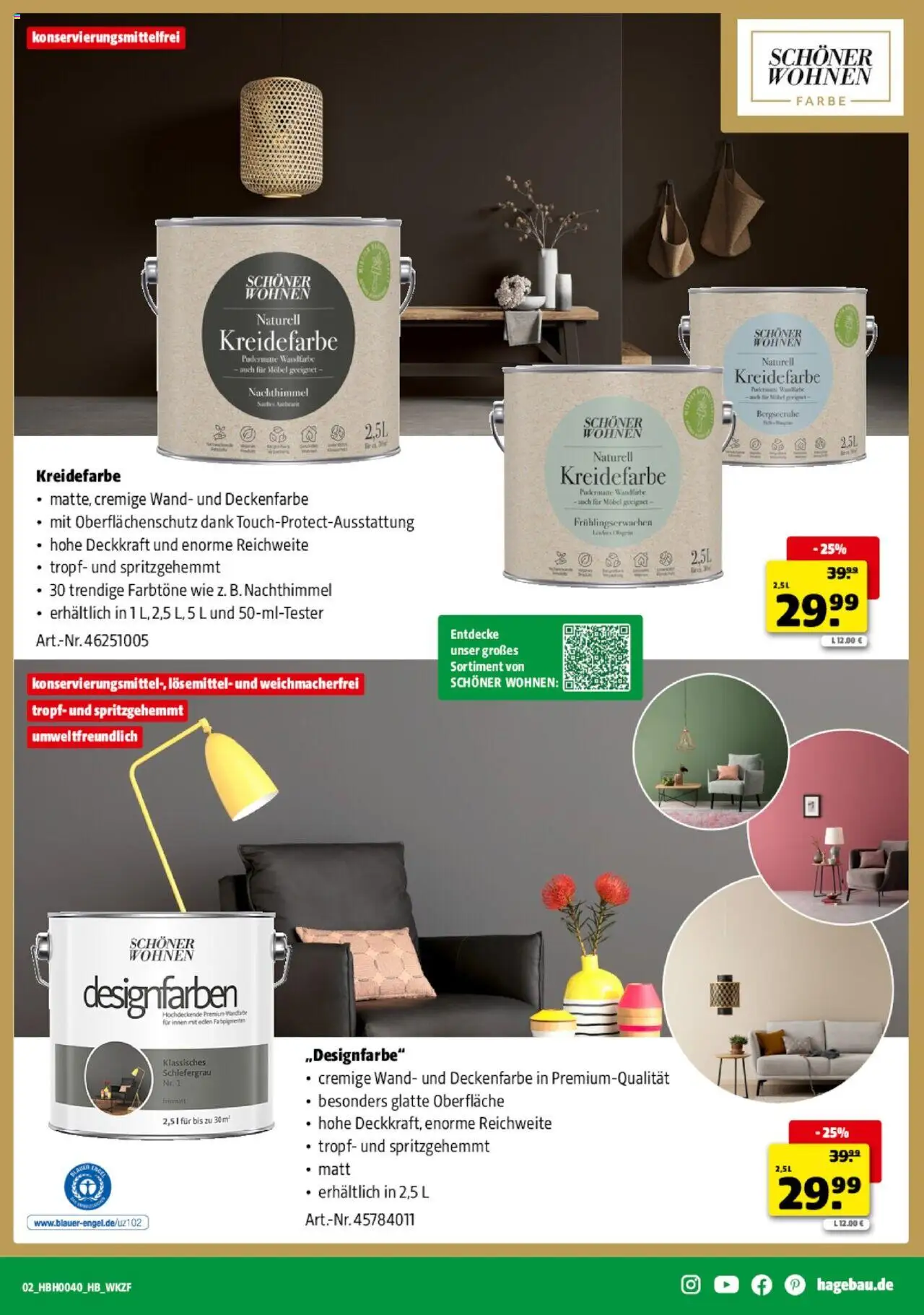 Hagebau Prospekt Weilheim – gültig ab 27.09.2025 | Seite: 5 | Produkte: Wandfarbe