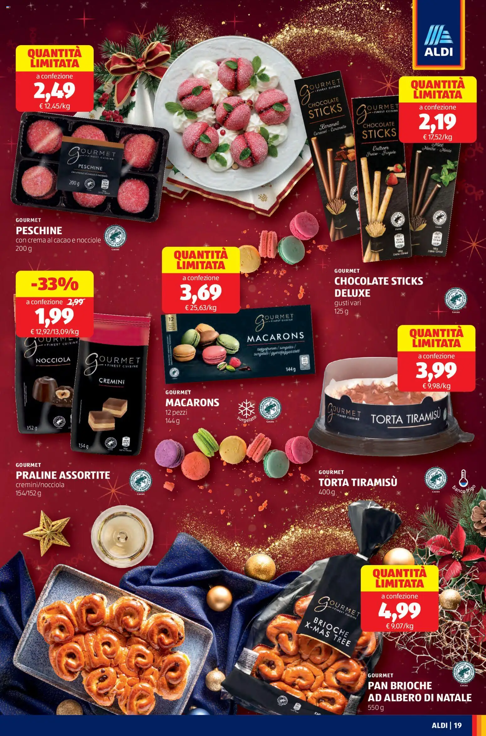 Volantino Aldi del 15.12.2025 | Pagina: 19 | Prodotti: Crema, Gelato, Cacao, Menta