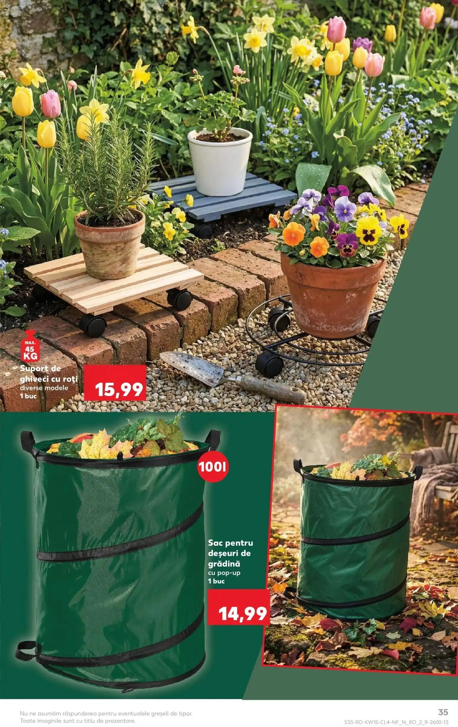 Noul catalog Kaufland – valabil de la 08.04.2026 | Pagină: 35 | Produse: Ghiveci