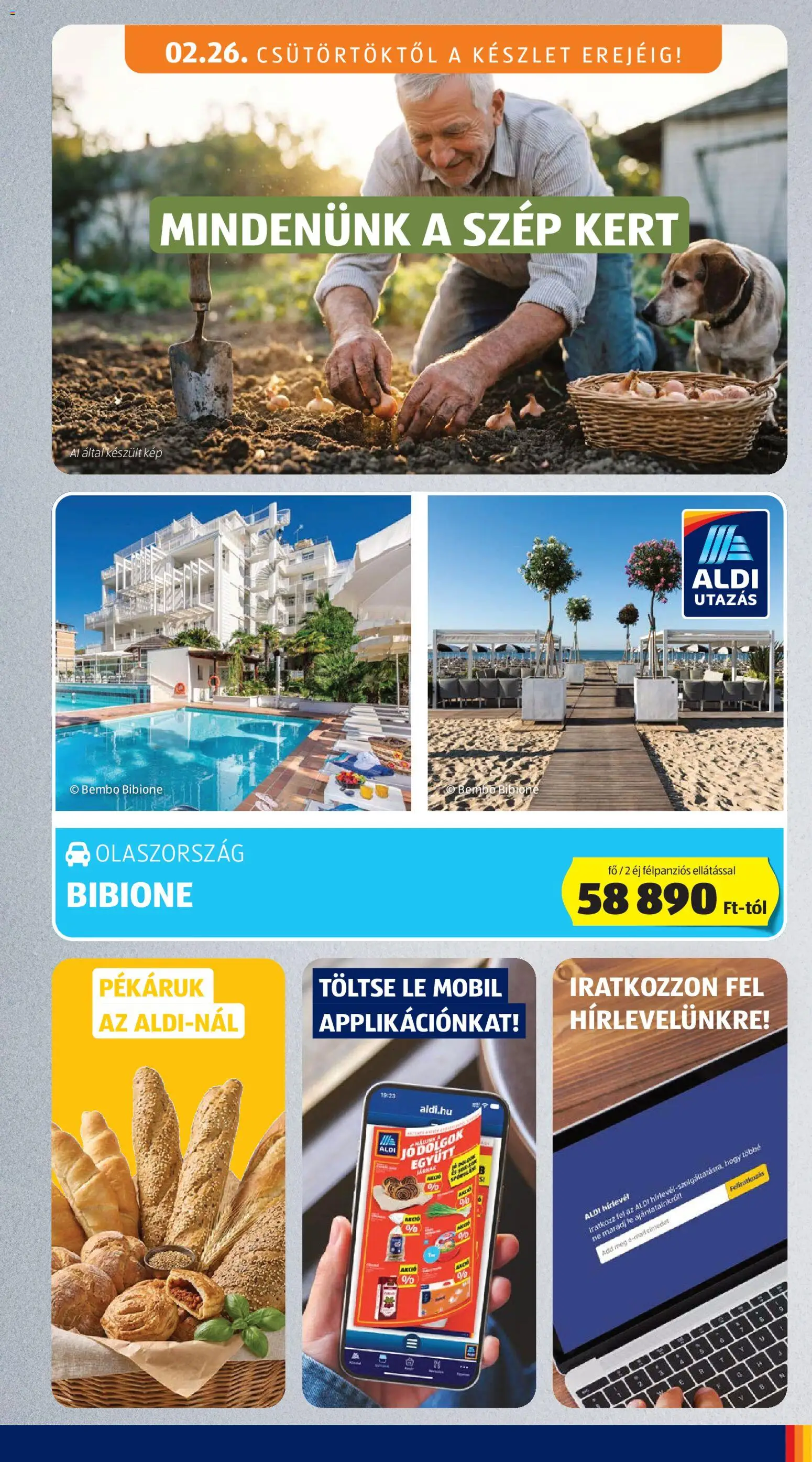 Aldi akciós ujság - amely érvényes a következő dátumtól: 26.02.2026 | Oldal: 3