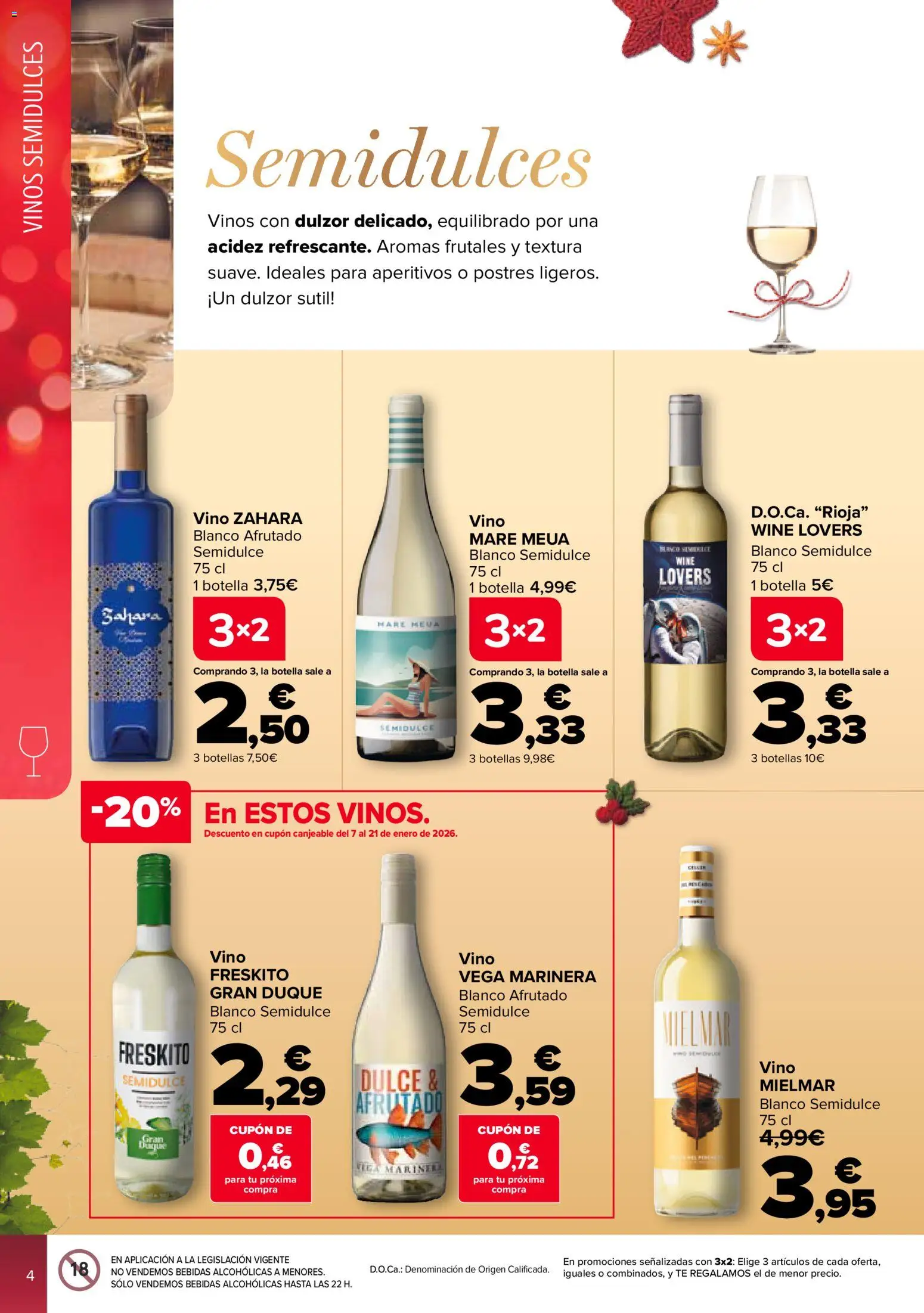 Carrefour folleto │ válido desde el 02.12.2025 | Página: 4 | Productos: Vino, Té