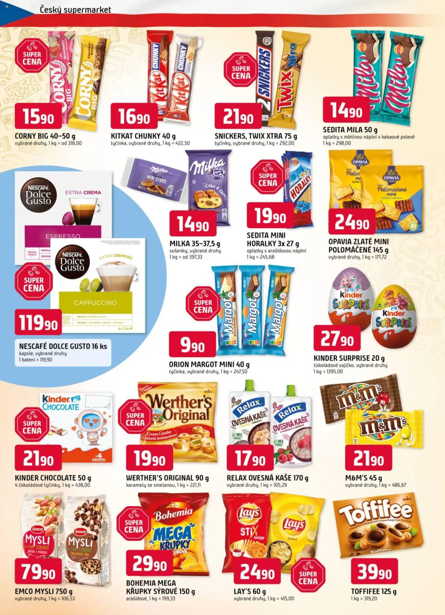 Trefa leták od 11.03.2026 | Strana: 6 | Produkty: Nescafé Dolce Gusto, Nescafé, Lay's, Kinder