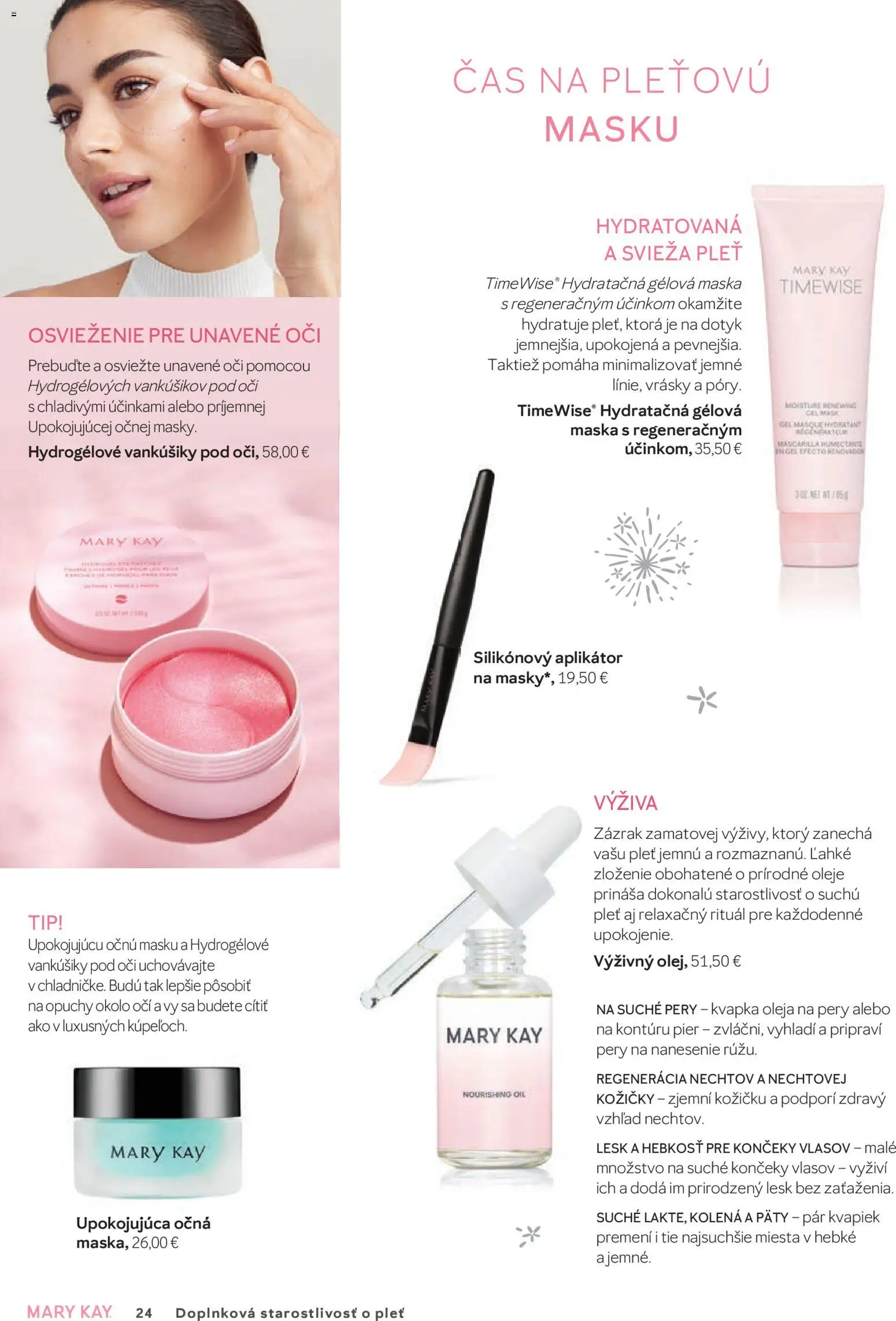 Nové Mary Kay akcie – leták je platný od 01.01.2026 | Strana: 24 | Produkty: Maska