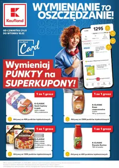 Pogląd oferty "Kaufland gazetka - Superkupony" - ważna od 29.01.2026