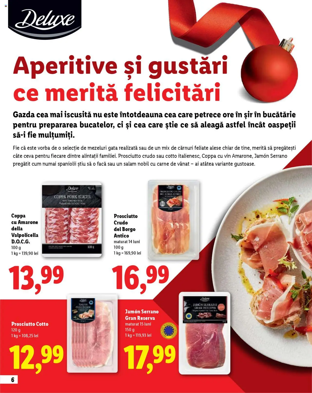 Noul catalog Lidl – valabil de la 23.10.2025 | Pagină: 6 | Produse: Bucătărie, Salam, Vin