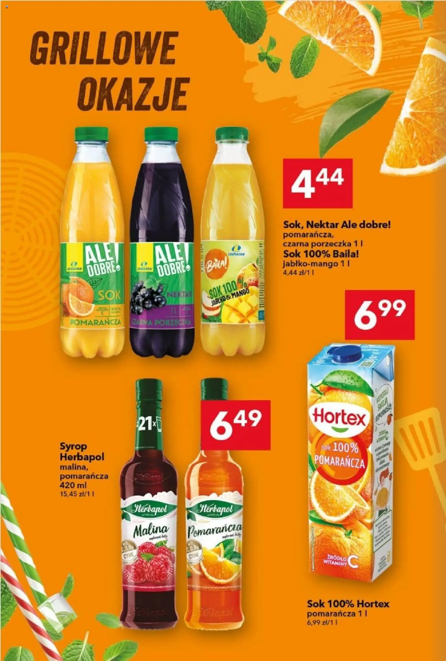 Lewiatan gazetka od 23.04.2026 | Strona: 6 | Produkty: Mango, Syrop, Malina, Porzeczka