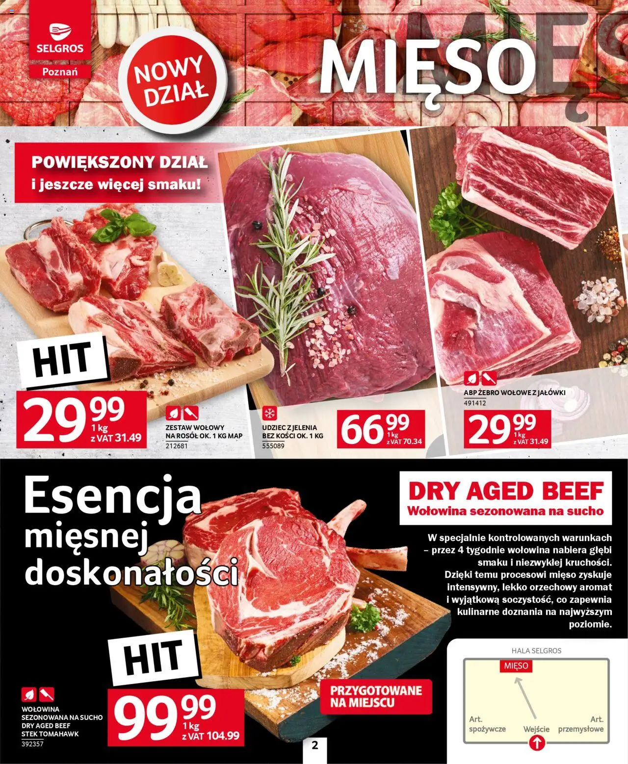 Selgros cash&carry - Selgros 2.0 smakuje lepiej! od 23.10.2025 | Strona: 2 | Produkty: Mięso, Wołowina
