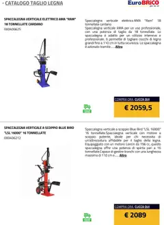 Anteprima del volantino Eurobrico Taglio Legna catalogo valido a partire dal 23.07.2025 | Pagina: 8