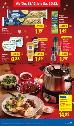 Lidl - Prospekt ab 15.12.2025 gültig | Seite: 61 | Produkte: Baguette, Gewürze, Mango, Fondue