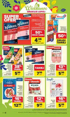Pogląd oferty "Carrefour gazetka" - ważna od 30.03.2026 | Strona: 24 | Produkty: Szynka drobiowa, Szynka, Kiełbasa śląska, Boczek