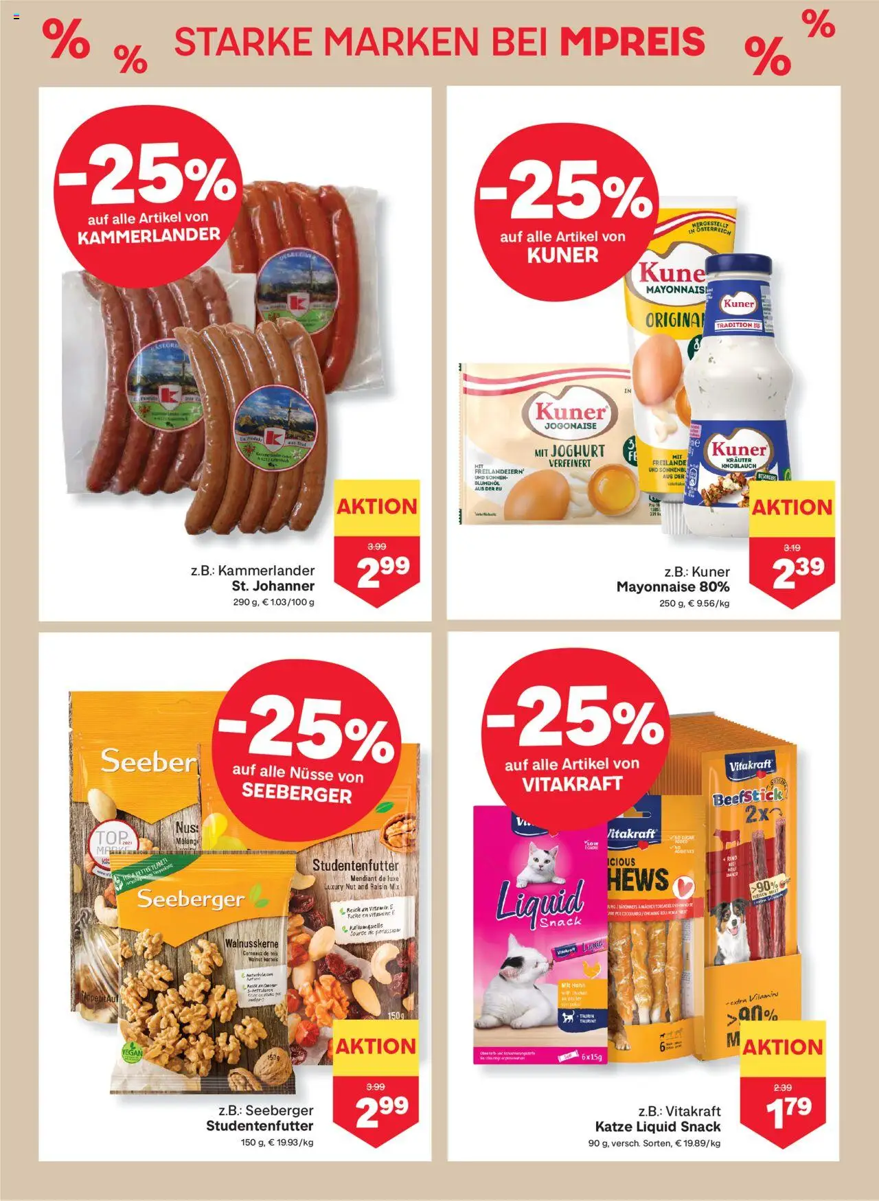 MPREIS Dellach im Drautal gültig ab 31.07.2025 | Seite: 7 | Produkte: Nüsse, Mayonnaise, Knoblauch, Joghurt