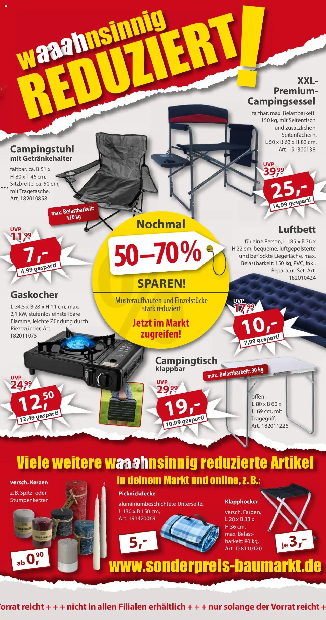 Sonderpreis Baumarkt Prospekt 	 - gültig ab dem 30.08.2025 | Seite: 3