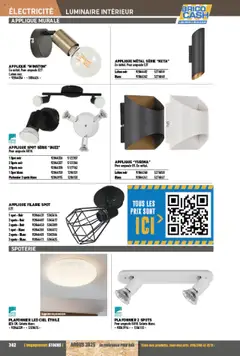 Brico Cash - Prévisualisation de Brico Cash catalogue valide à partir de 04.04.2025 | Page: 382 | Produits: Plafonnier