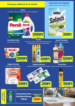 Magnetic akciós újság - amely érvényes a következő dátumtól: 10.04.2026 | Oldal: 3 | Termékek: Persil, Mosókapszula, Papírzsebkendő, Mosópor