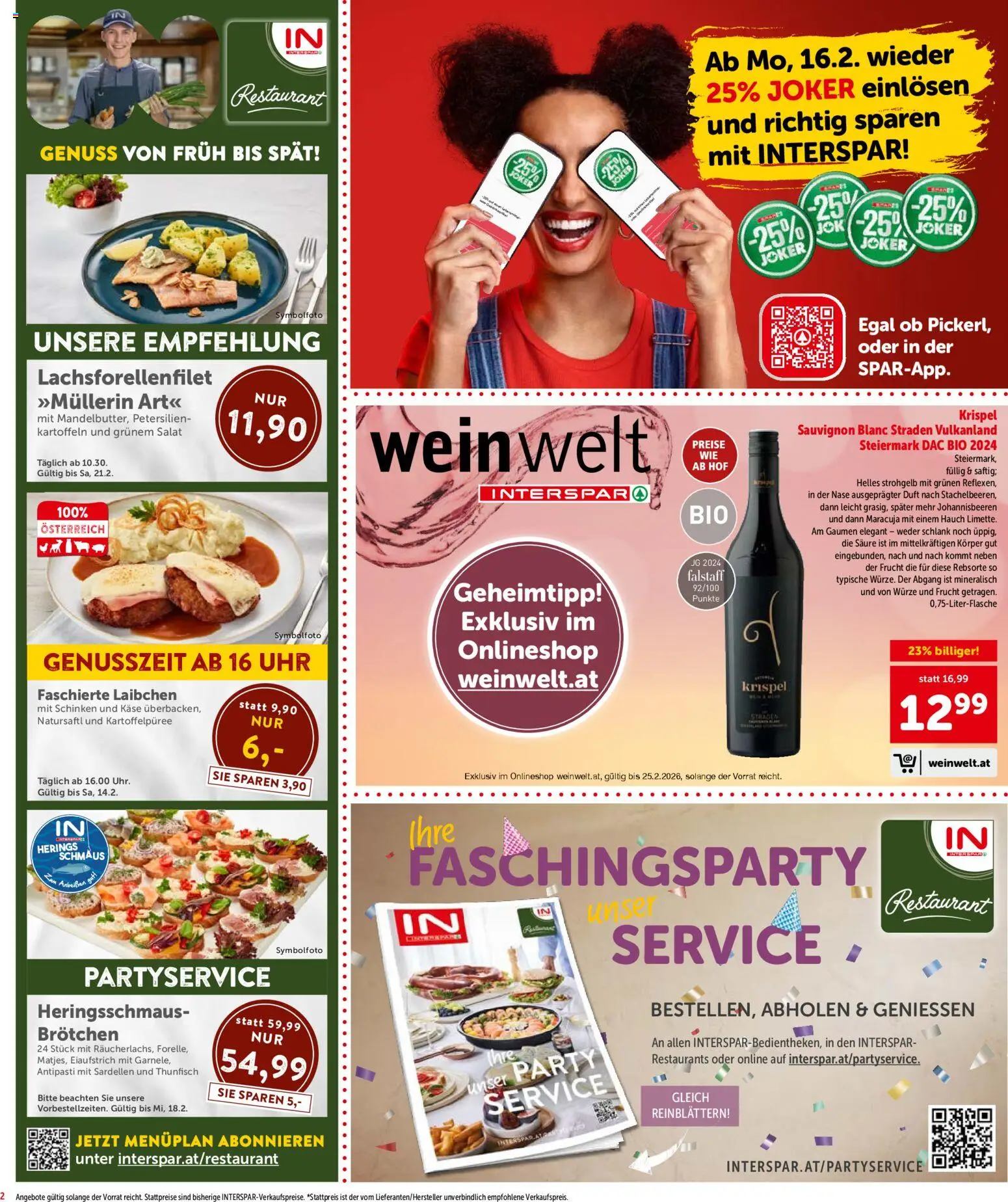 Interspar Flugblatt - Vorarlberg gültig ab 12.02.2026 | Seite: 2