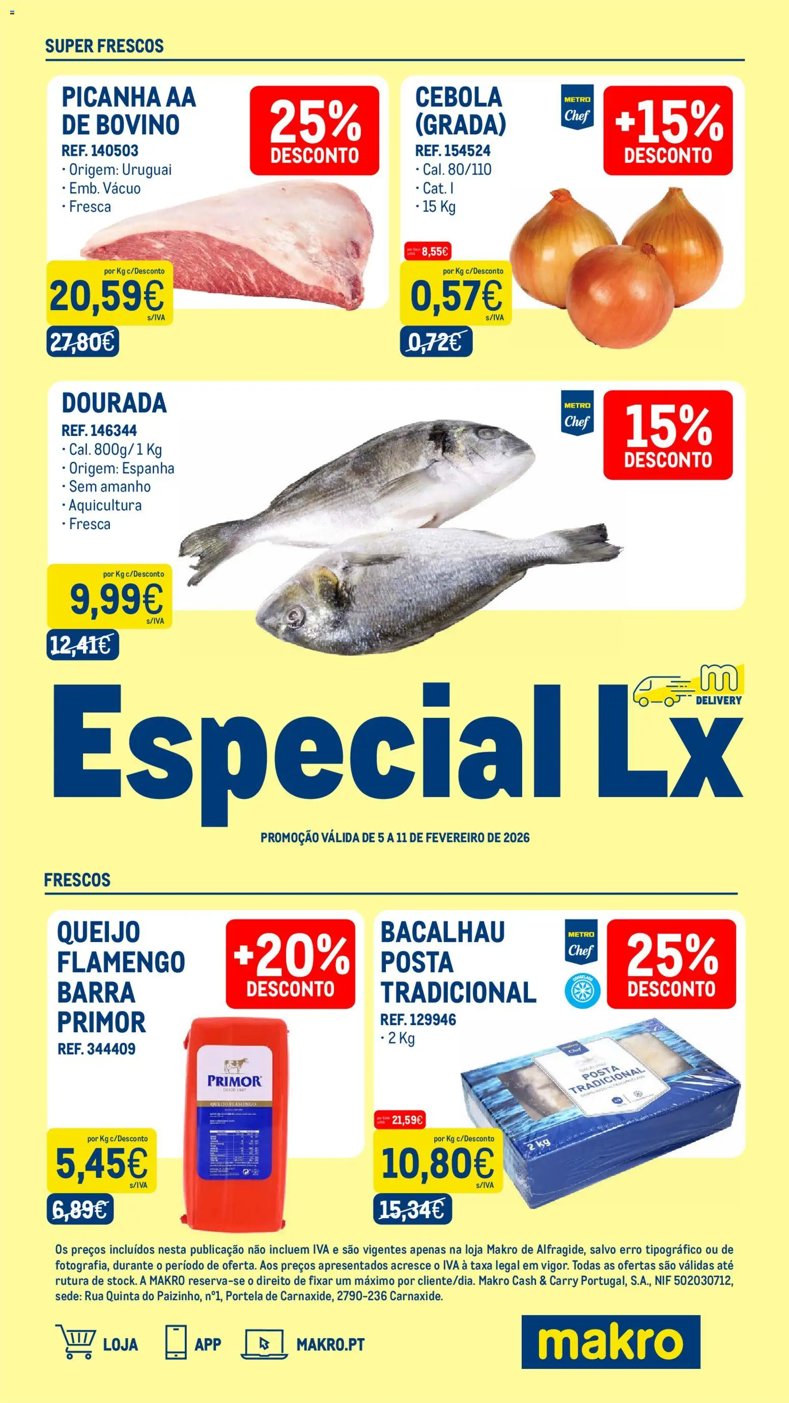 Makro Especial Lx Semana 6 Delivery │ válido de 05.02.2026 | Página: 1