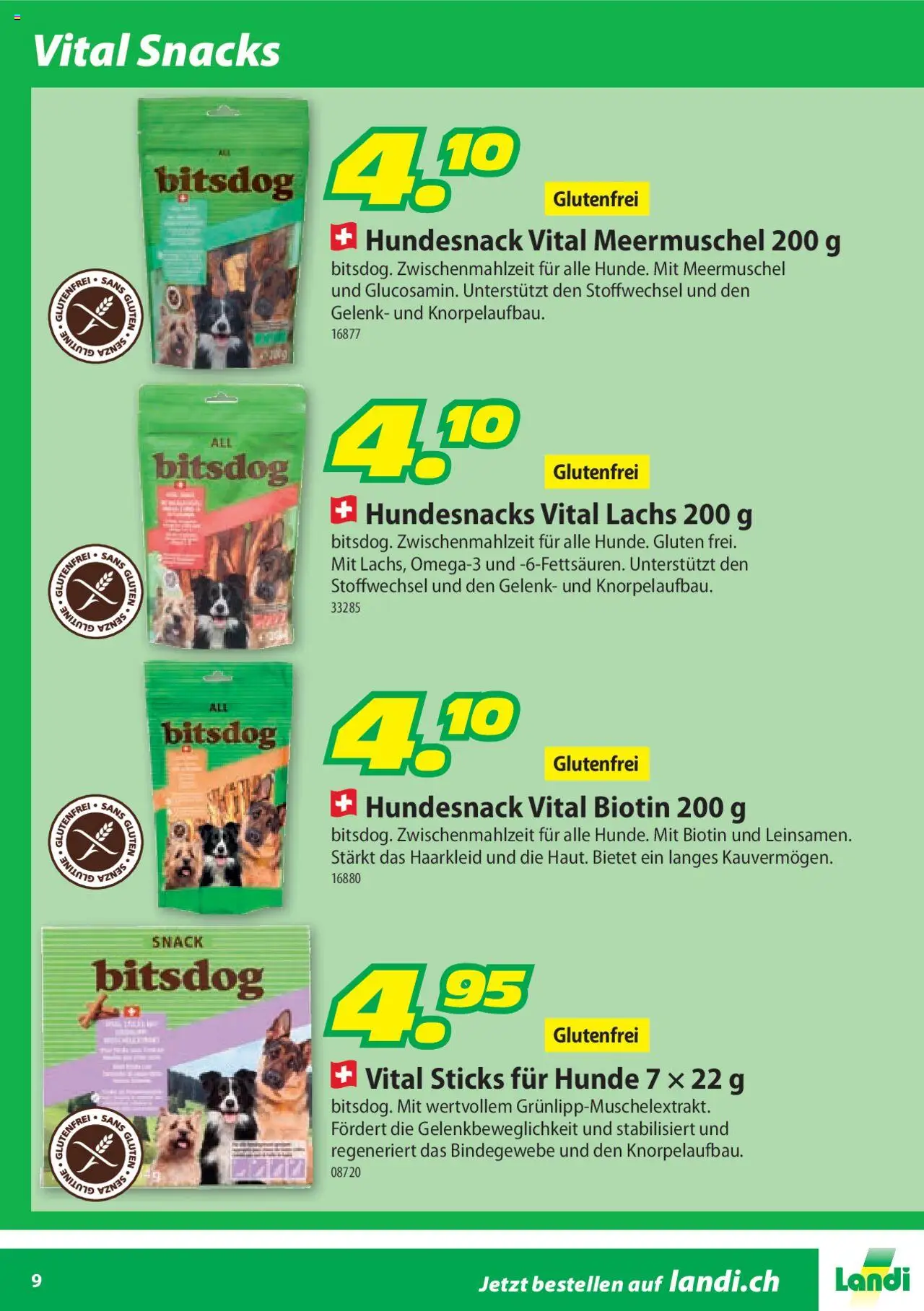 Landi Aktionen bitsdog ab 02.01.2025 | Seite: 9 | Produkte: Lachs