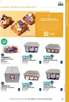 METRO - Prévisualisation de METRO - Boulanger Pâtissiers valide à partir de 08.02.2026 | Page: 31 | Produits: Noisettes, Spéculoos, Livre, Amandes