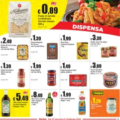 Anteprima del volantino Sì con Te Market catalogo valido a partire dal 22.01.2026 | Pagina: 13 | Prodotti: Tonno, Mutti, Sugo, Penne