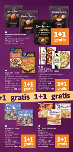 Albert Heijn folder week  / de la semaine 52 - Voorbeeld van een folder van Albert Heijn, geldig van 27.12.2025 | Pagina: 13 | Producten: Pizza, Oven, Mozzarella, Rundvlees