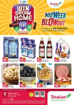 Preview of Shaklan - Midweek Blow Out - Shaklan Market 3, Al Warqa 1 valid from 23.02.2026