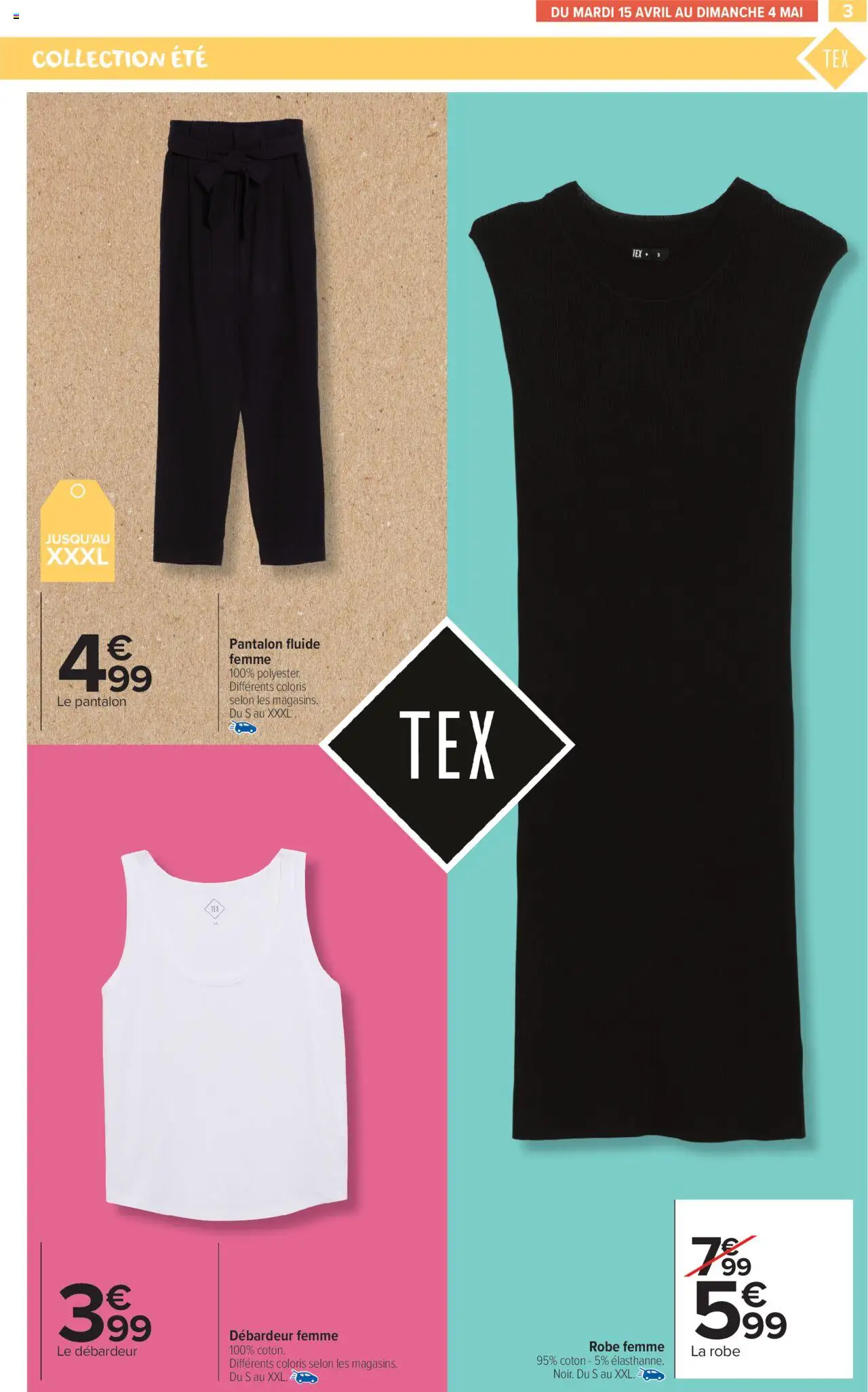  | Page: 3 | Produits: Robe, Coton, Débardeur, Pantalon