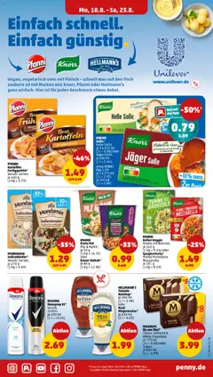 Penny Prospekt 	 - gültig ab dem 18.08.2025 | Seite: 17 | Produkte: Mozzarella, Soße, Ketchup, Eis