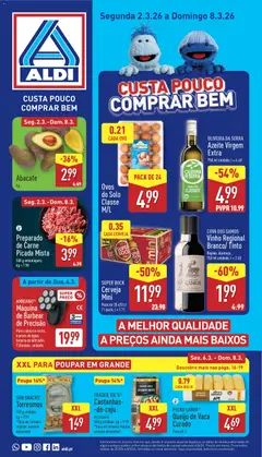 Pré-visualização Aldi folheto válido de 02.03.2026