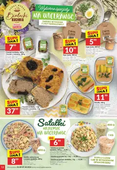 Pogląd oferty "Twój Market gazetka" - ważna od 01.04.2026 | Strona: 12 | Produkty: Szynka, Żurawina, Zupa, Sałatka